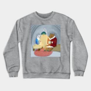 Afternoon tea 🫖🐇🧸 Crewneck Sweatshirt